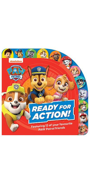 PAW Patrol Ready for Action! Tabbed Board Book