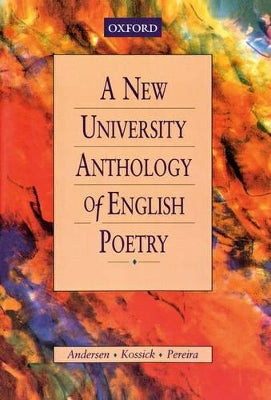 New University Anthology of English Poetry