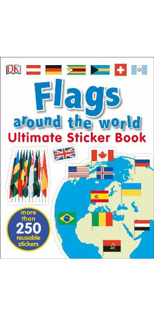 Flags Around the World Ultimate Sticker Book
