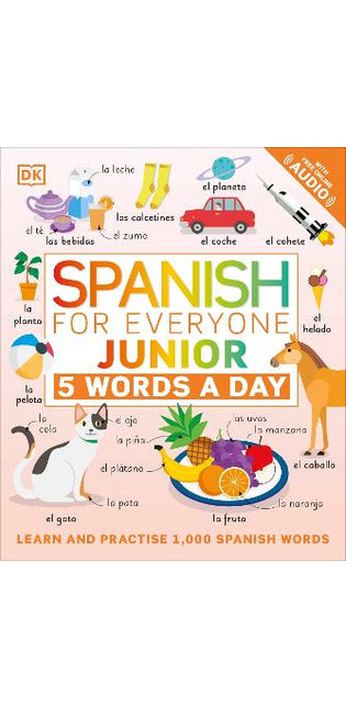 Spanish for Everyone Junior 5 Words a Day