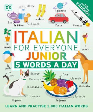 Italian for Everyone Junior 5 Words a Day