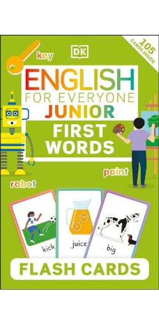 English for Everyone Junior First Words Flash Cards