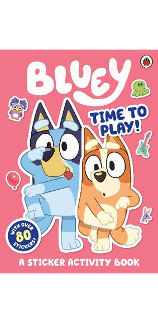 Bluey: Time to Play Sticker Activity