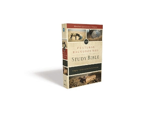 NIV, Cultural Backgrounds Study Bible, Hardcover, Red Letter