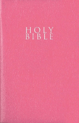 NIV, Gift and Award Bible, Leather-Look, Pink, Red Letter, Comfort Print
