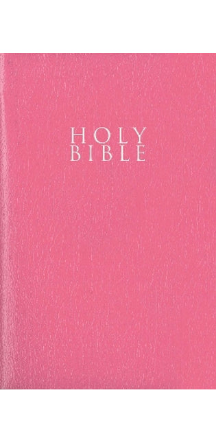 NIV, Gift and Award Bible, Leather-Look, Pink, Red Letter, Comfort Print