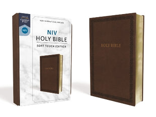 NIV, Holy Bible, Soft Touch Edition, Leathersoft, Brown, Comfort Print
