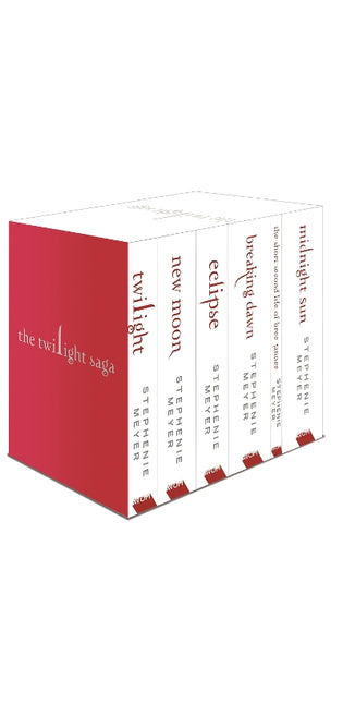 Twilight Saga 6 Book Set (White Cover)