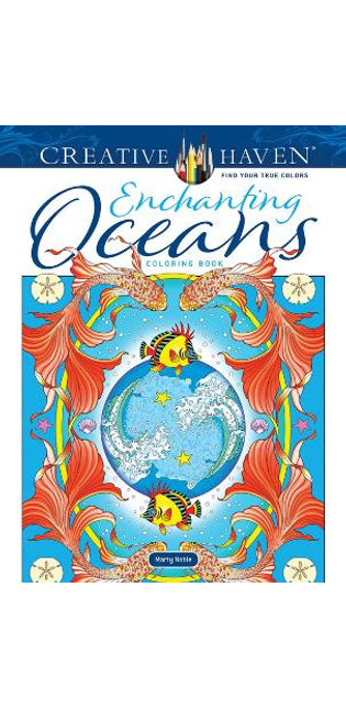 Creative Haven Enchanting Oceans Coloring Book