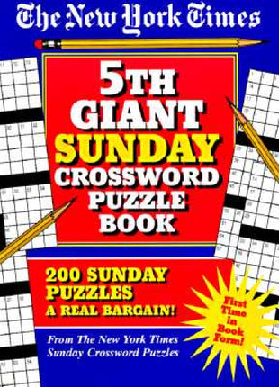 "New York Times" 5th Giant Sunday Crossword Puzzle