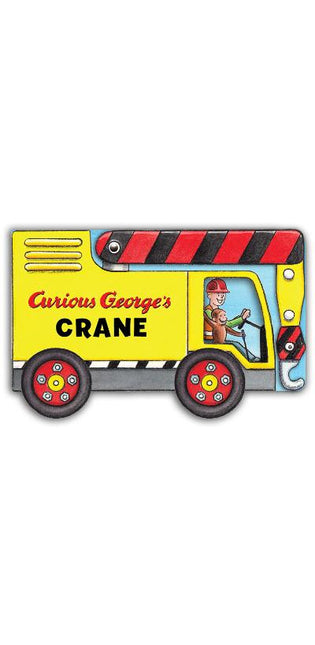 Curious George's Crane: Mini Movers Shaped Board Books