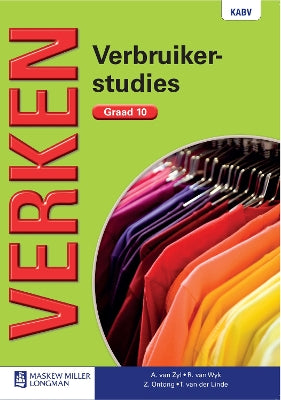 Verken verbruikerstudies: Gr 10: Textbook
