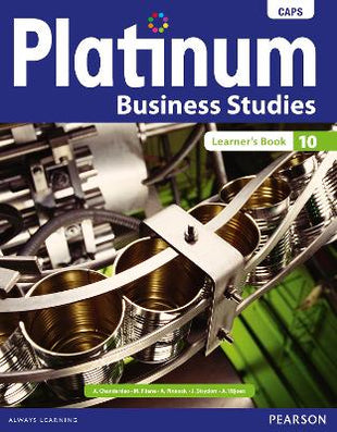 Platinum business studies: Gr 10: Textbook