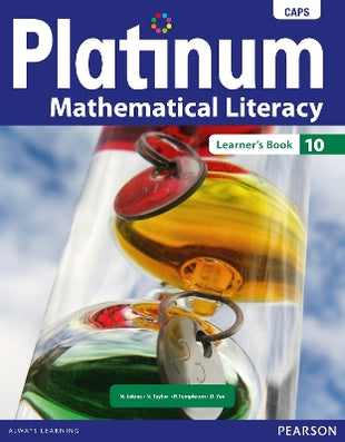 Platinum mathematical literacy: Gr 10: Textbook