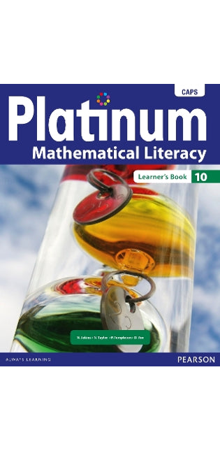 Platinum mathematical literacy: Gr 10: Textbook