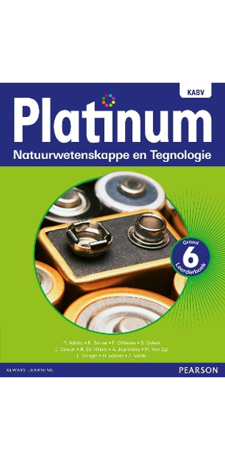 Platinum Natuurwetenskappe en Tegnologie Graad 6 Leerderboek