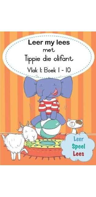 Leer My Lees Met Tippie die Olifant Vlak 1 Boekstel: Leer My Lees Reeks