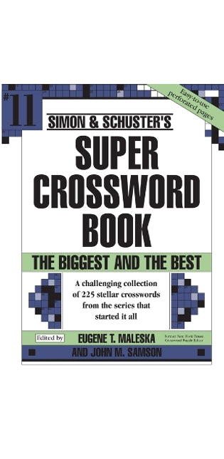 Simon and Schuster Super Crossword Book