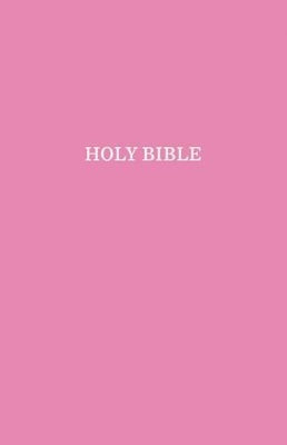 KJV, Gift and Award Bible, Leather-Look, Pink, Red Letter, Comfort Print