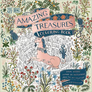 Met Amazing Treasures Coloring Book