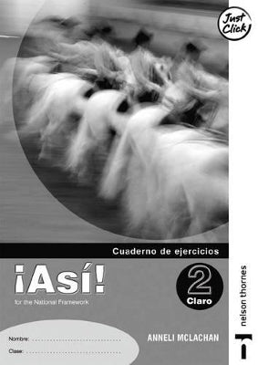 !Asi! 2 Cuaderno De Ejercicios Claro