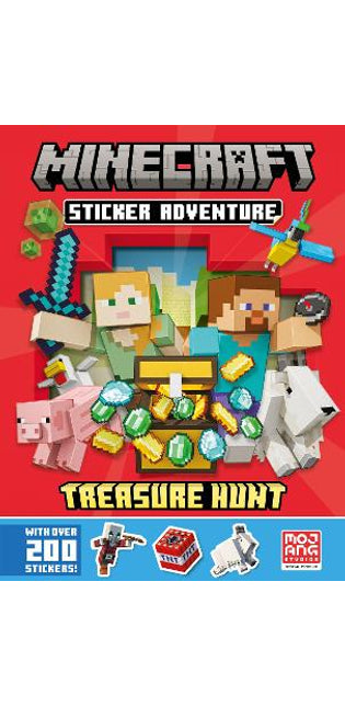 Minecraft Sticker Adventure: Treasure Hunt