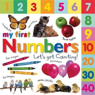 Tabbed Board Books: My First Numbers – Exclusive Books Online