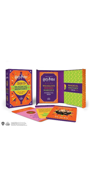 Harry Potter Weasley & Weasley Magical Mischief Deck and Book