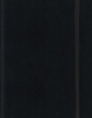 KJV, Journal the Word Bible, Hardcover, Black, Red Letter, Comfort Print