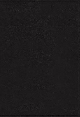 NKJV, Open Bible, Leathersoft, Black, Thumb Indexed, Red Letter, Comfort Print