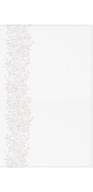 NKJV, Bride's Bible, Leathersoft, White, Red Letter, Comfort Print