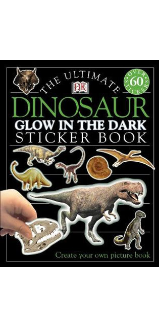 Ultimate Sticker Book: Glow in the Dark: Dinosaur