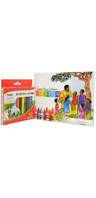 Afrikaans Bybelverhale & Inkleurboek