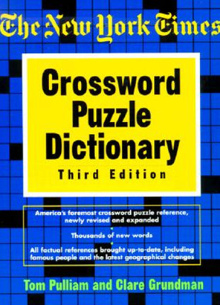 "New York Times" Crossword Dictionary