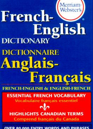 Merriam Webster's French-English Dictionary