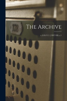 Archive; v.110/111 (1997/98) c.1