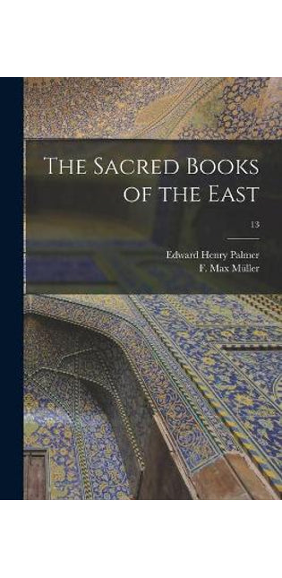 Sacred Books of the East; 13