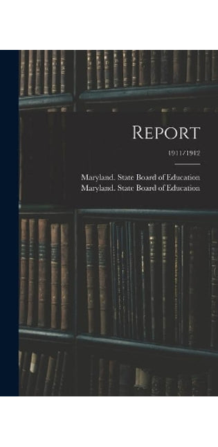 Report; 1911/1912