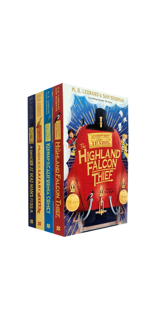Adventures on Trains Series: 4 Books Collection