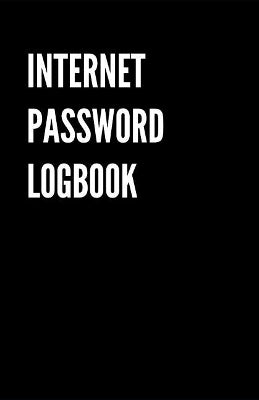 Internet Password Logbook