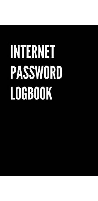 Internet Password Logbook