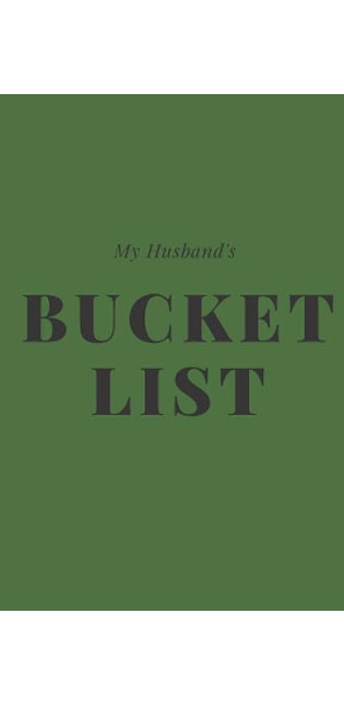 My Husband's Bucket List