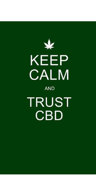 Keep Calm and Trust CBD