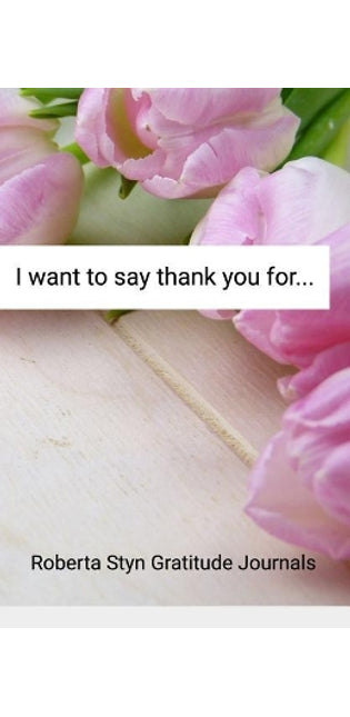 I Want to Say Thank You for ...