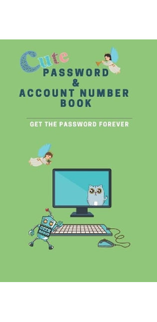 Cute Password & Account Number Book