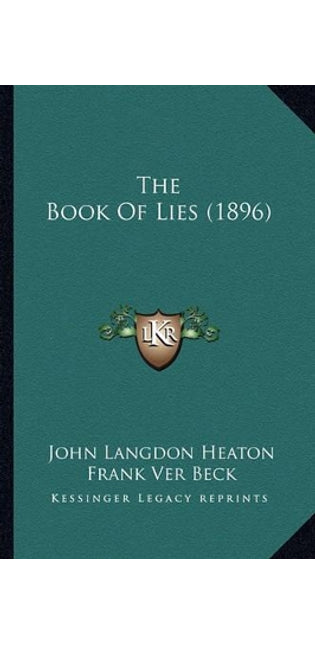 Book of Lies (1896) the Book of Lies (1896)