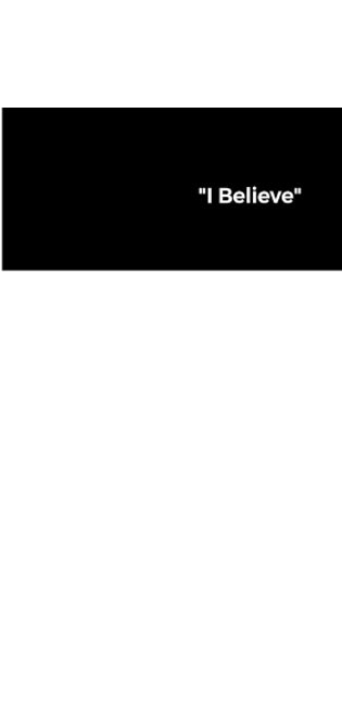 " I Believe "