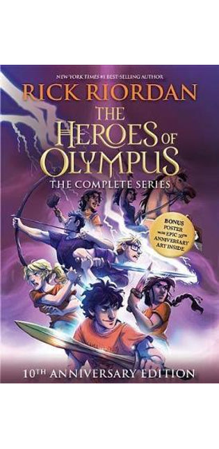 Heroes of Olympus Paperback Boxed Set, The-10th Anniversary Edition