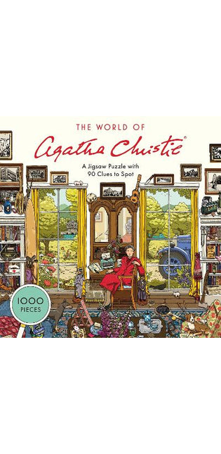 World of Agatha Christie: 1000-piece Jigsaw