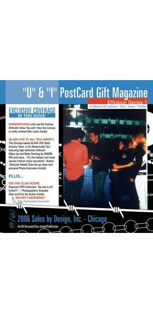 "U" & "I" PostCard Gift Magazine